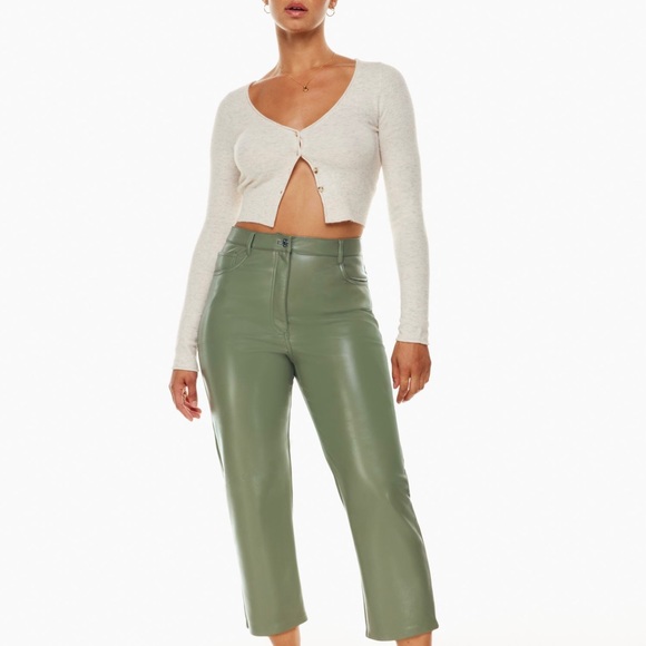 Aritzia Wilfred Melina Cropped Pant - Picture 6 of 9